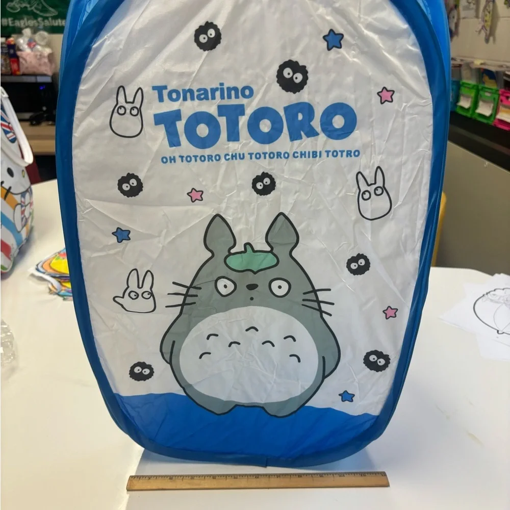 Totoro toy bin or laundry basket